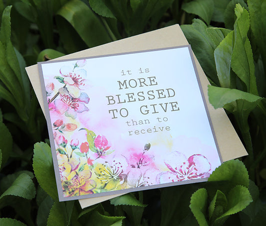 “Blossoming Blessings” Note Card