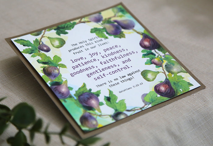 “Fruit of the Spirit” Note Card